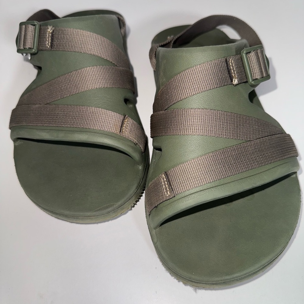 Chaco Chillos Sport Sandals Moss Green Size 10 Men’s